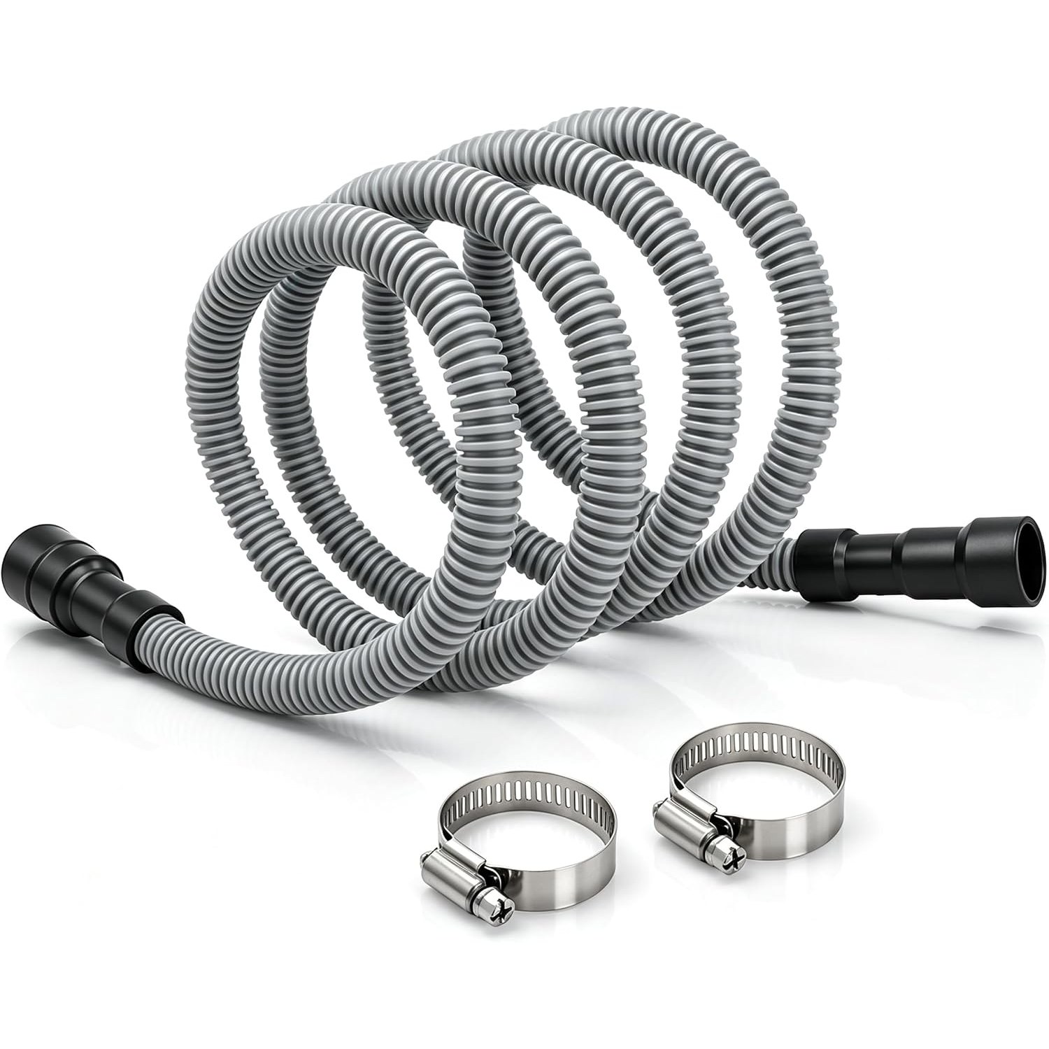 12 Ft Dishwasher Drain Hose with Trim-to-Fit Ends