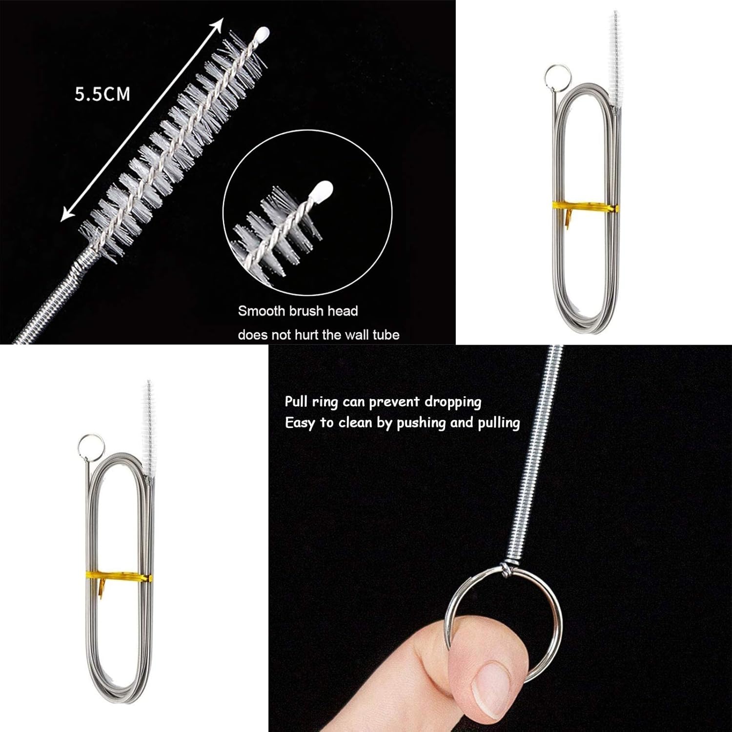 60 Inch Flexible Tube Cleaning Brush (2 Pack): image 2