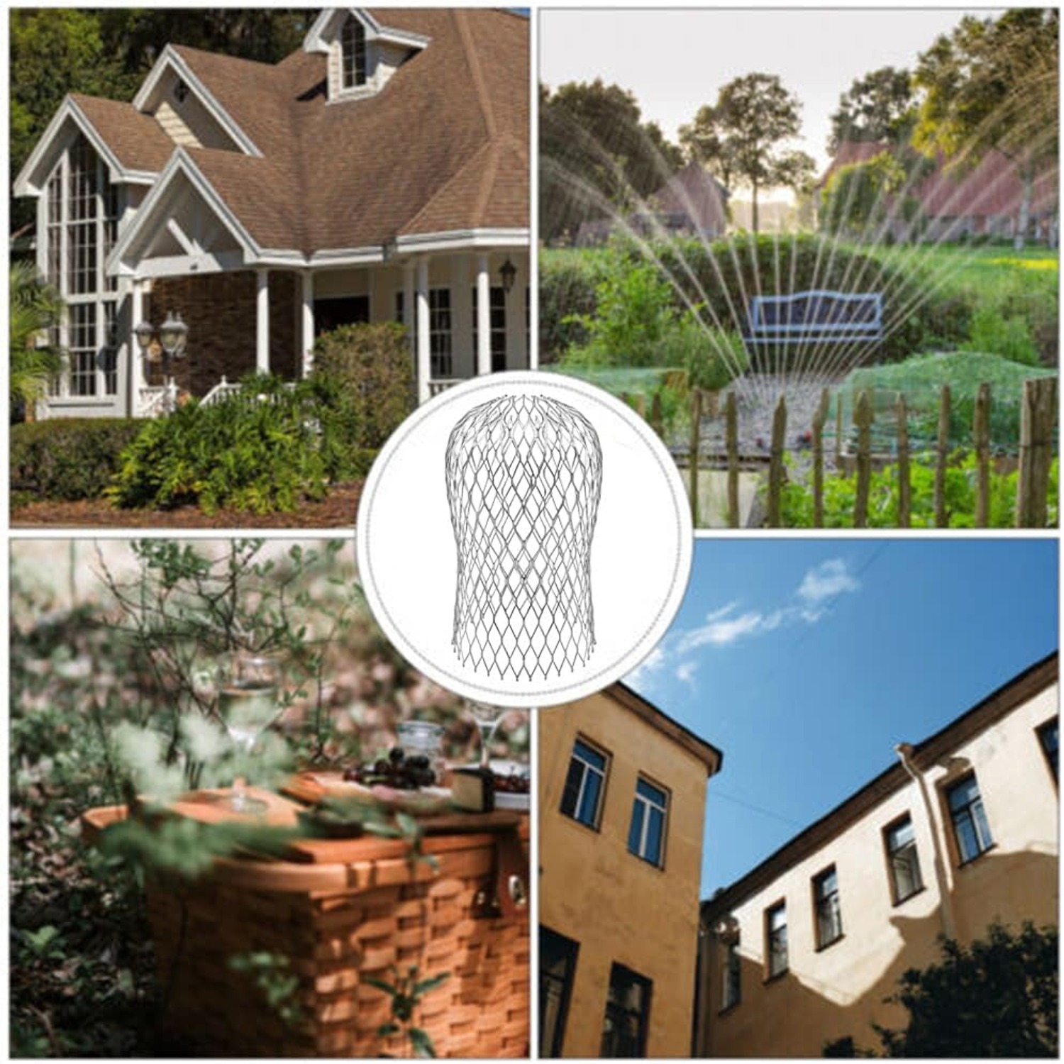 Downspout Guard 10 Pack Aluminum Gutter Leaf Strainers: image 4