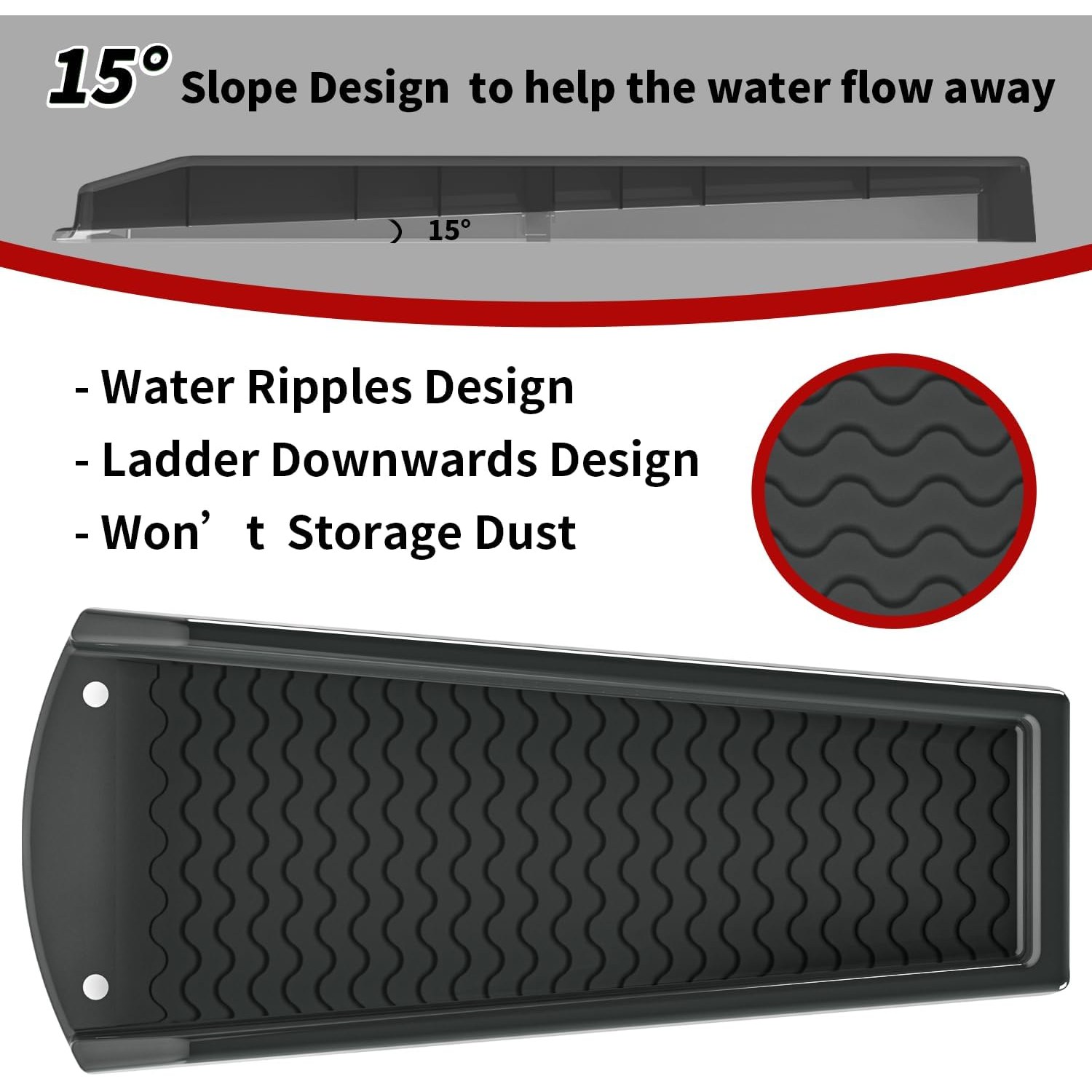 Downspout Splash Block 2 Pack with Fixing Screws: image 4