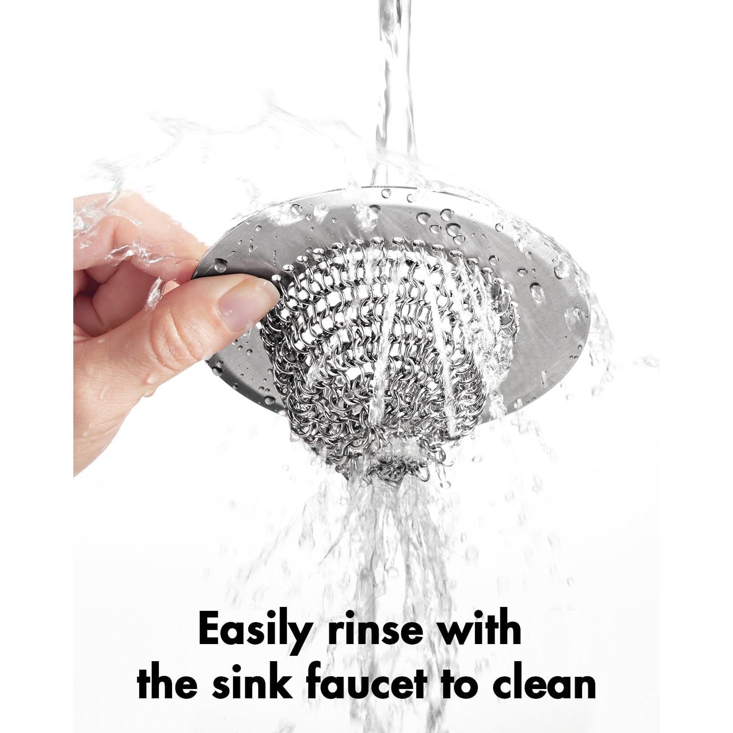 Reversible Chain Mesh Sink Strainer: image 3