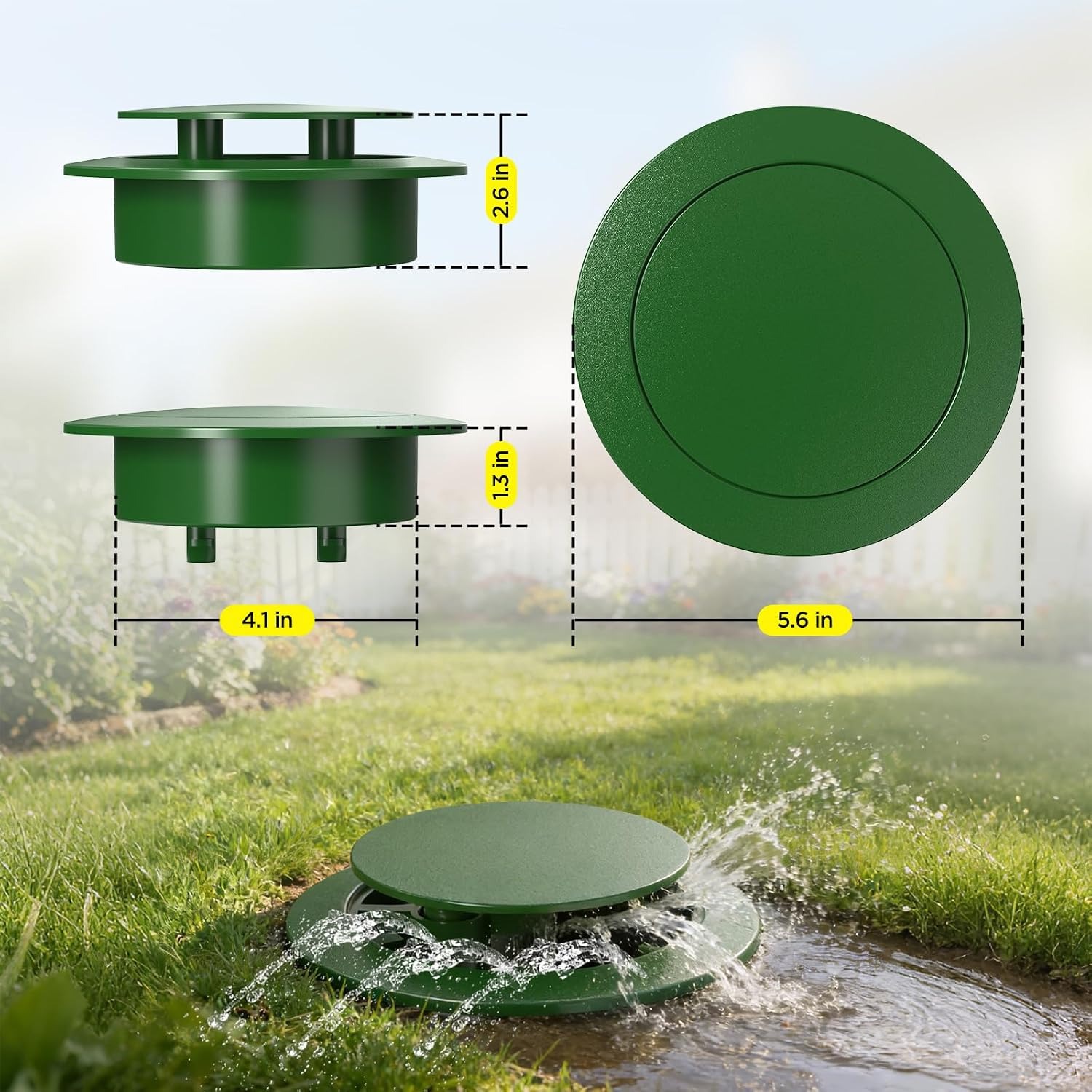 Pop Up Drainage Emitter for 3 and 4 Inch Pipe: image 7