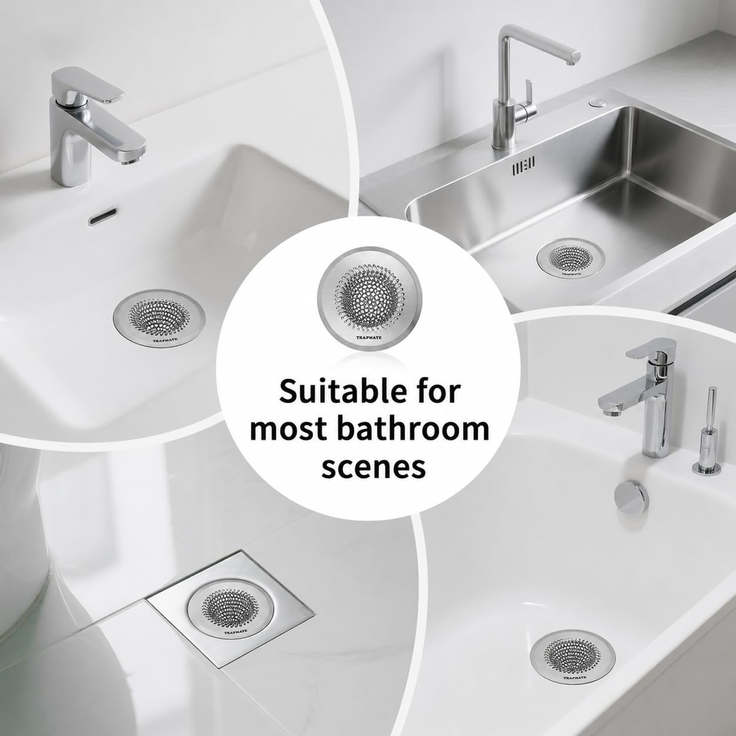 Flip Clean Shower Drain Hair Catcher: image 8
