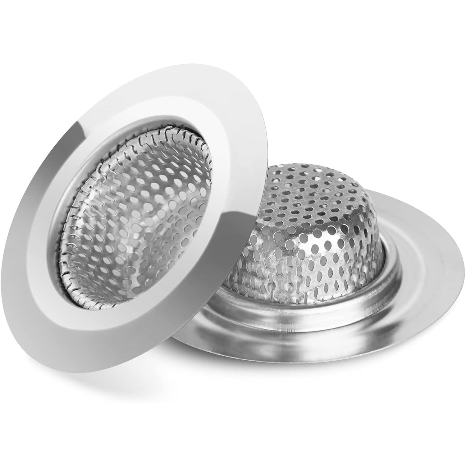 Stainless Steel Tub Drain Strainer (2 Pack)