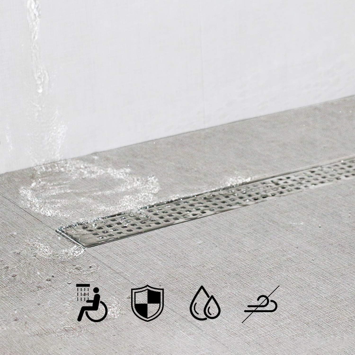 Linear Shower Drain: image 5